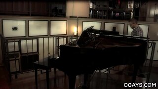 Pianist dirk caber fucks his teen gay fan
