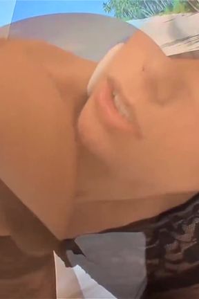 Shemale moans as lover drills her ass with a massive cock