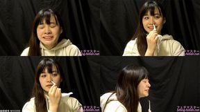 Urara Kanon - CLOSE-UP of Japanese cute girl SNEEZING sneez-21 - 1080p