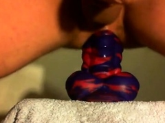 Anal Fun with Flint the Bad Dragon Amateur Gay Fisting Vide