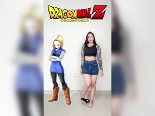 Androide 18 cosplay