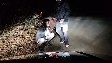 SlutMOMHappiness Breaks Boundaries In Outdoor Pissing