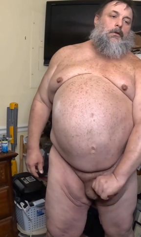 Big Guy with His Huge Cock