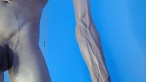 NAKED HOT GUY SHOWING ALL HIS BODY VEINS