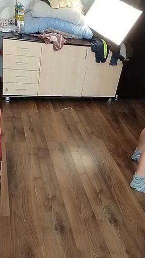 Amateur Wife Enjoys Trying on Clothes and Cutting Them