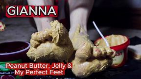 peanut butter, jelly & a foot fetish fantasy