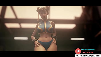 Chun Li Train Hardcore Anal&#x1F44C; After Workout - Hot Hentai 4k 60fps