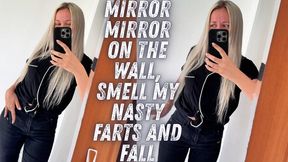 Mirror Mirror on the wall, smell my nasty FARTS and FALL
