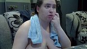Tits, belly, smoking vape