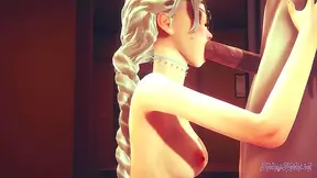 Elsa Dominates with Hot POV Blowie Messy Creampie in Frozen Desires