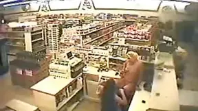 Steamy Supermarket Encounter Between Two Passionate Lesbian Lovers