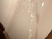 Ebony Gay Trans FTM Stud Pissing Hardcore with Huge transgender clitdick