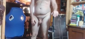 All naked in my room