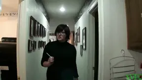 Chubby BBW blows boyfriend's cock in 69 while he fucks her doggystyle