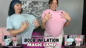 Boob Inflation: Nikki & LeMew's Magic Lamp Wish [4K]