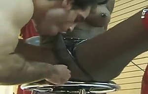 Black ts in latex gets drilled