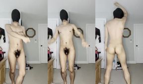 Twink dancer ruined raw gay solo solo