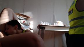 Hot Police Lesbian Threesome