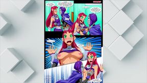 raven x starfire make a lesbian porn,