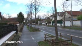 Beautiful Young Brunette with Big Tits Seduced by Porn Actor