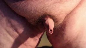 Chubby Guy's Little Joystick Swings Freely