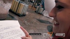 Melina May's Exciting Blind Date Adventure with Wolf Wagner!