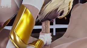 Halloween 3D Hentai Animation - Seductive Mummy Girl Cosplay Blowjob, Sitting Big Tits Fuck, and POV Deepthroat Cumshot