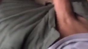 Stranger Handjob on a Public Bus - Big Cock Cums Outdoors