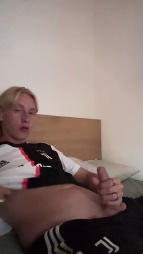 Soccer Bro Horny Masturbating