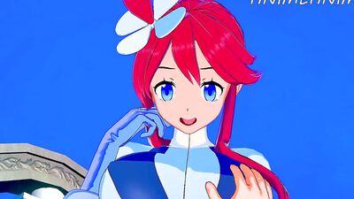 Get up close and personal with these horny anime babes getting fucked in 3D POV video