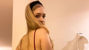 Porn Scenes @Teasing and #Sexy Lingerie #Blonde #Leaked with @Elina Olsson Like & Share!