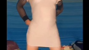 My little school dress clip with deleted scenes: hot coffee and cum tasting