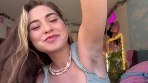 Armpit worship and joi