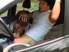 Backseat Blowjob Fun