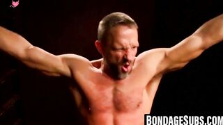 Dominatrix Whips And Chains Bondage Slave In Hard Core Scene