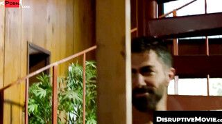 DisruptiveMovie.com - Adam Ramzi ties up Troye Jacobs for rough BDSM bondage fuck