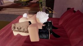 Roblox Bunny Goth girl fucked hard
