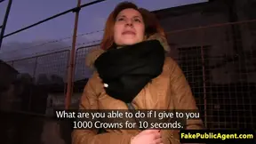 Pickedup ginger plowed by fake agent