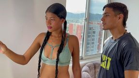 Step sis lets me dominate online &mdash;  lands me in booty paradise