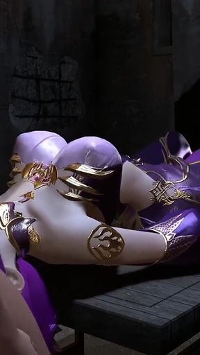 Zi Yan 3D Temptation: Goddess of Curves - 3D Animation