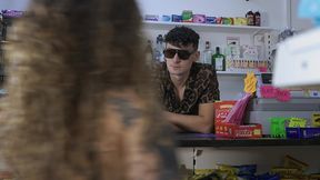 bo$$man i fuck three girls in a real london corner shop!