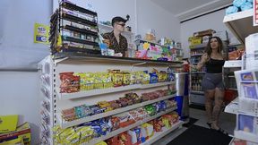 bo$$man i fuck three girls in a real london corner shop!