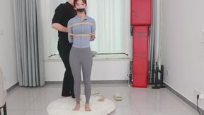 Yoga teacher's bondage experience
