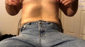 stud jo in jeans 2 cum in them