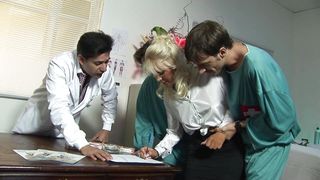 Busty Milf Gets Gangbanged At The Clinic