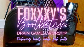 Foxxxy's Bootbitch - Drain Game + Worship