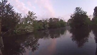 Nude ejaculation in the park!