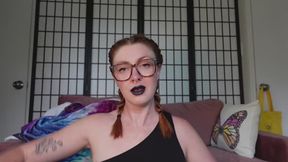 Goth Classmate Pits and Feet Bullying JOI