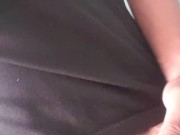 discreet handjob in my friend's bathroom