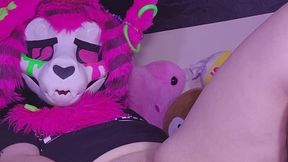 Sloppy Pussy Sounds From Big Tentacle Dildo